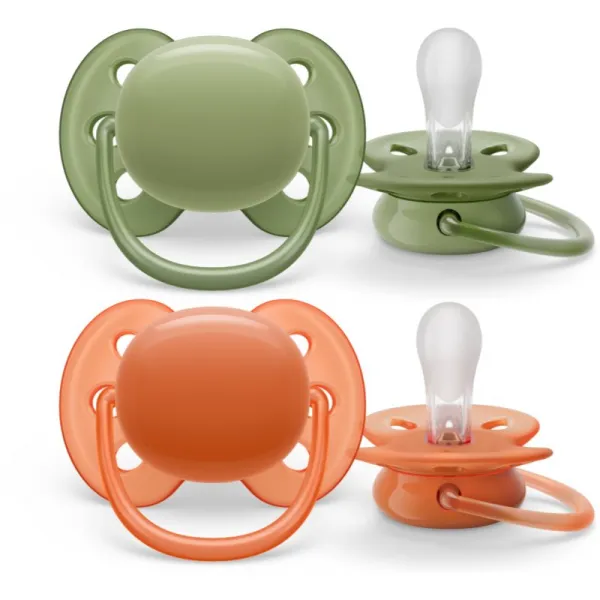 PHILIPS AVENT - Cumlík Ultrasoft Premium neutral 18m+ 2 ks