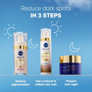NIVEA Luminous 630 Anti Spot rozjasňujúci CC krém SPF 30 odtieň Deep 40 ml