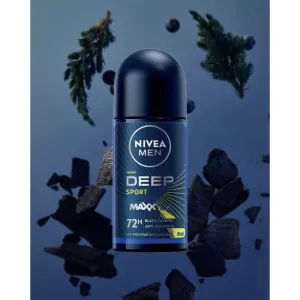 NIVEA MEN Deep Sport guličkový antiperspirant pre mužov 50 ml