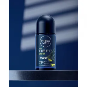 NIVEA MEN Deep Sport guličkový antiperspirant pre mužov 50 ml