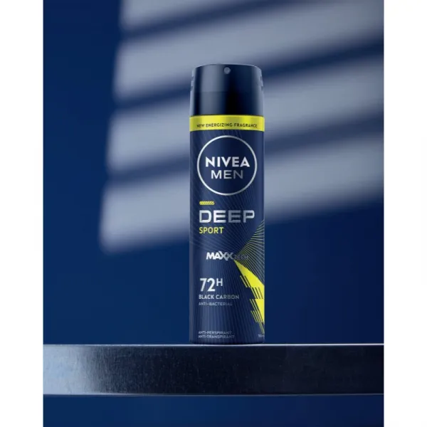 NIVEA MEN Deep Sport antiperspirant v spreji pre mužov 150 ml