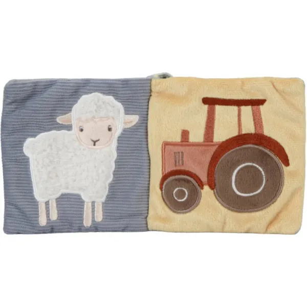 Little Dutch Little Farm Soft Activity Book kontrastná edukatívna knižka 1 ks