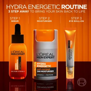 L’Oréal Paris Men Expert Hydra Energetic energizujúce sérum pre mužov 30 ml
