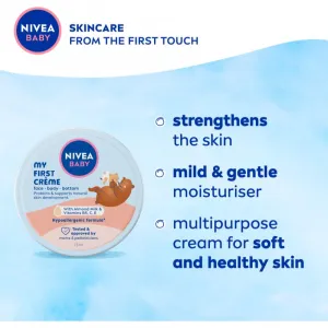 NIVEA BABY multifunkčný krém na tvár a telo 75 ml