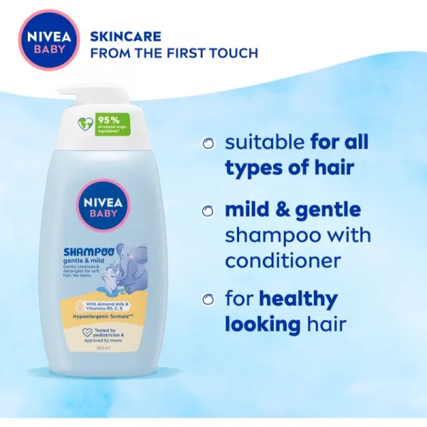 Nivea Baby Jemný šampón 500 ml