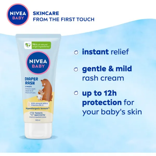 Nivea Baby Ochranný krém na zadoček 100 ml