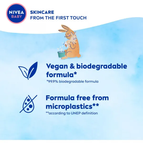 Nivea Baby 99% Pure Water čistiace obrúsky 57 ks