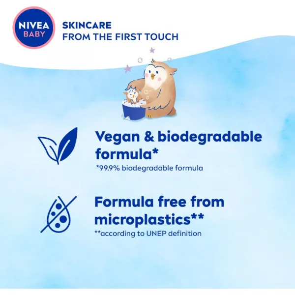 Nivea Baby Bed Time sprchovací gél pre celé telo a vlásky 200 ml