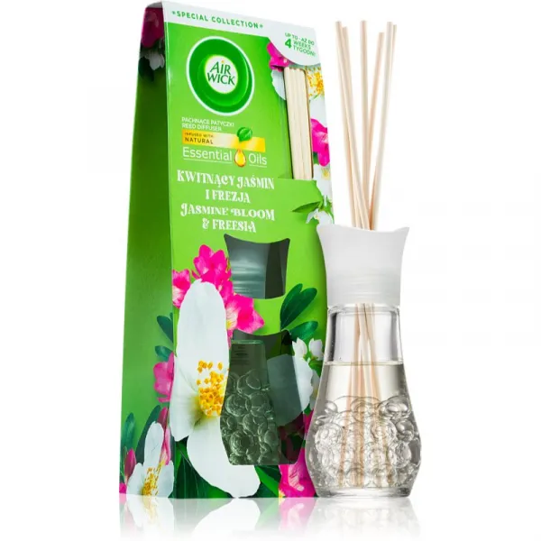 Air Wick Essential Oils Vonné tyčinky jazmínové kvety a frézia 25 ml
