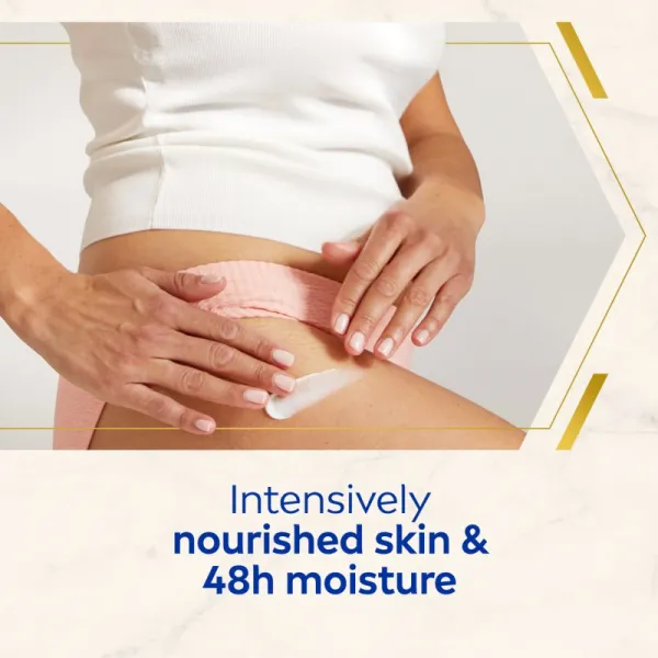 NIVEA Luminous 630 výživný telový krém proti striám 200 ml