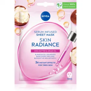 Nivea Skin Radiance rozjasňujúca textilná maska 1 ks