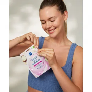 Nivea Skin Radiance rozjasňujúca textilná maska 1 ks