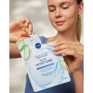 NIVEA Skin Moisture hydratačná plátienková maska 1 ks