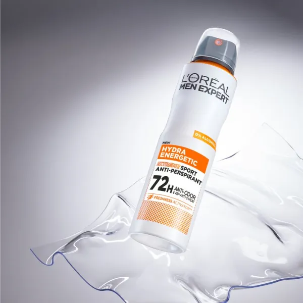 L’Oréal Paris Men Expert Hydra Energetic antiperspirant v spreji proti zápachu a poteniu 150 ml