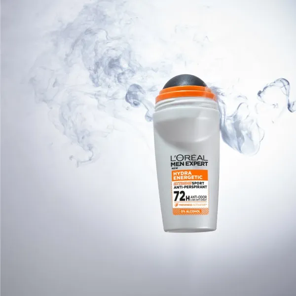 L’Oréal Paris Men Expert Hydra Energetic antiperspirant roll-on proti zápachu a poteniu 50 ml