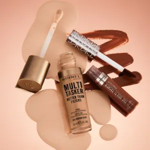 Rimmel Multi-Tasker Better Than Filters rozjasňujúca podkladová báza pre zjednotenie farebného tónu pleti odtieň 005 Medium 30 ml