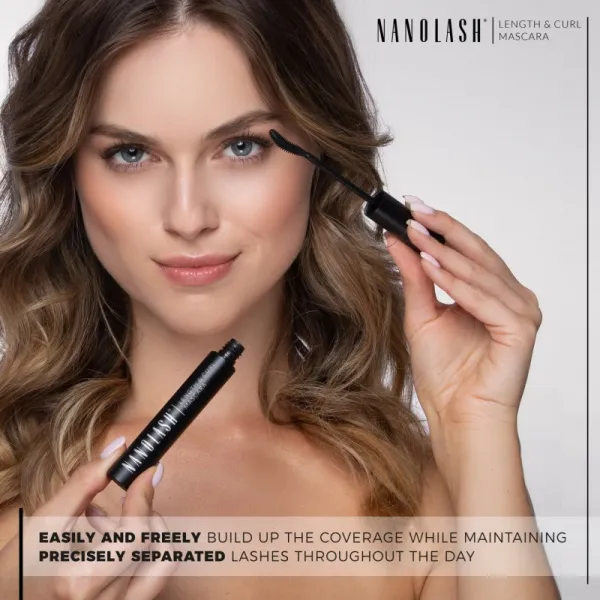 Nanolash Length & Curl Mascara Predlžujúca a spevňujúca riasenka 10 ml