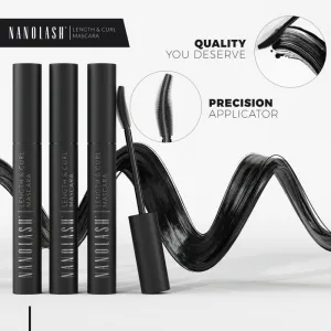 Nanolash Length & Curl Mascara Predlžujúca a spevňujúca riasenka 10 ml