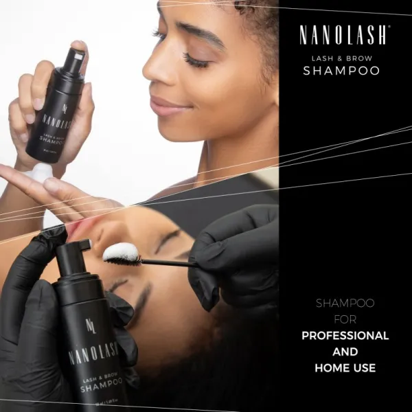 Nanolash Lash & Brow Shampoo Šampón na riasy a obočie 50ml