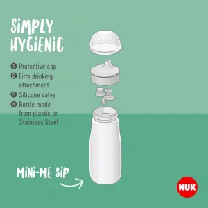 Detská fľaša NUK Mini-Me PP Sip 300 ml (9+ m.) pink