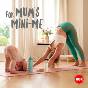 Detská fľaša NUK Mini-Me Sip nerez 300 ml (9+ m.) purple