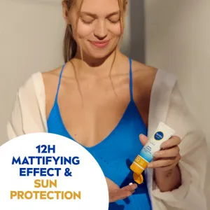 Nivea SUN UV FACE ľahký zmatňujúci pleťový krém na opaľovanie SPF 50 50 ml