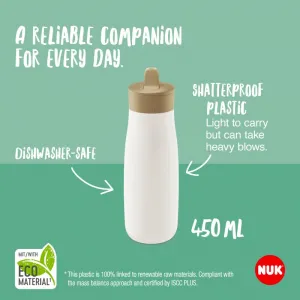 Detská fľaša NUK Mini-Me Flip 450 ml (12+ m.) green