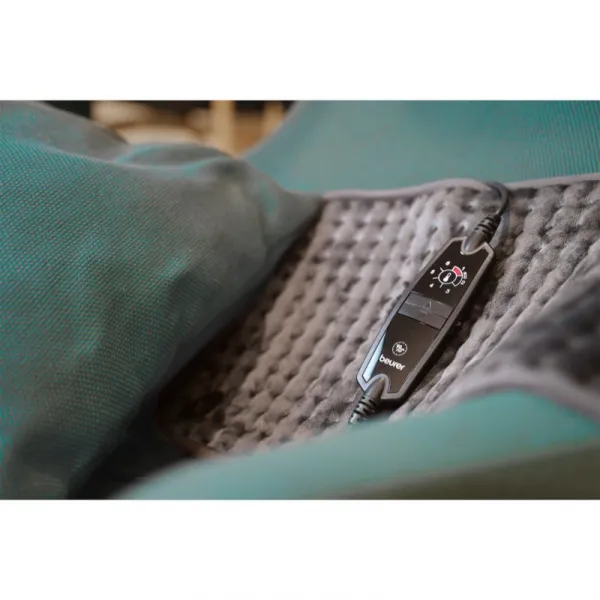 Beurer HK 123 XXL vyhrievacia deka Cosy Grey Green