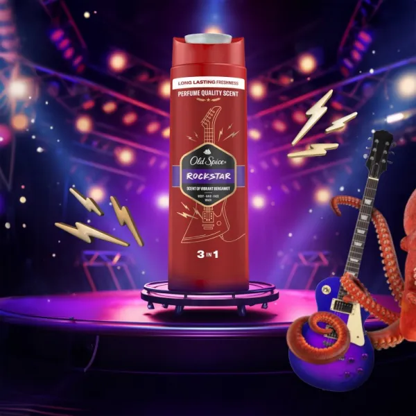 Old Spice Tomorrowland Sprchový Gél A Šampón Pre Mužov, Špeciálna Edícia, 400 ml