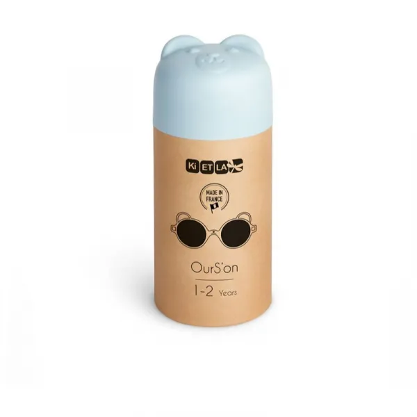 KiETLA Ours'on 0-12 months slnečné okuliare pre deti Sky Blue 1 ks