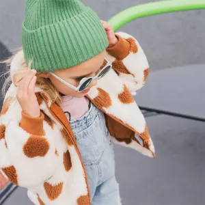 KiETLA Ours'on 12-24 months slnečné okuliare pre deti Almond Green 1 ks