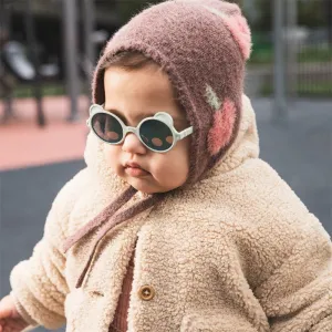 KiETLA Ours'on 12-24 months slnečné okuliare pre deti Almond Green 1 ks