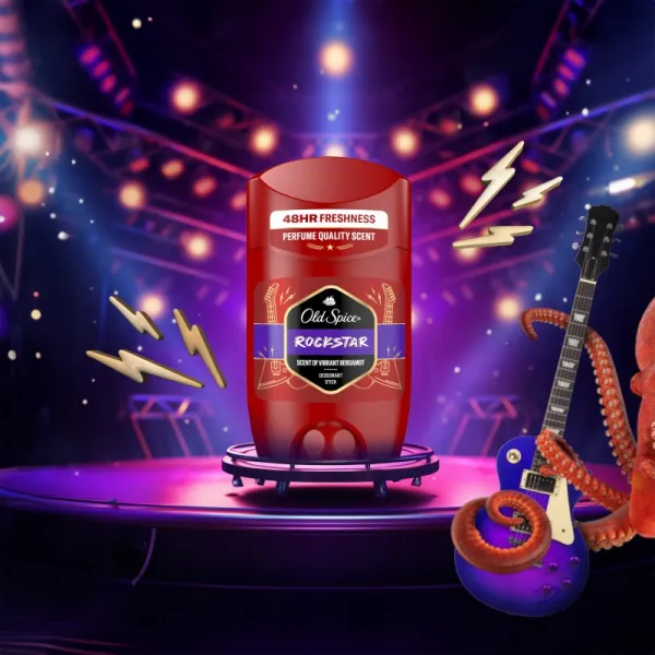 Old Spice Rockstar Tuhý Dezodorant Pre Mužov 50ml