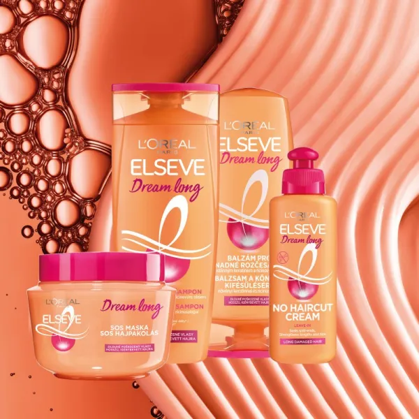 L’Oréal Paris Elseve Dream Long balzam na vlasy pre jednoduché rozčesávanie vlasov 300 ml