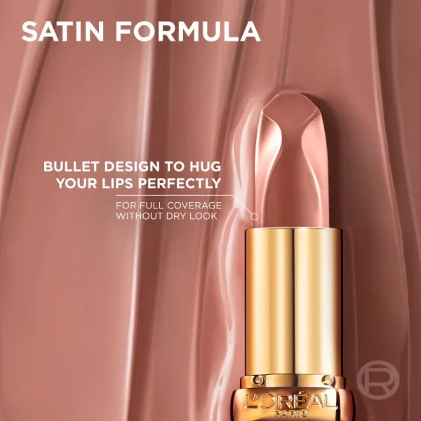 L’Oréal Paris Color Riche Free the Nudes krémový hydratačný rúž odtieň 505 NU RESILIENT 4,7 g