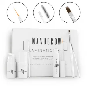 Nanobrow Lamination Kit Profesionálna súprava na lifting a lamináciu obočia