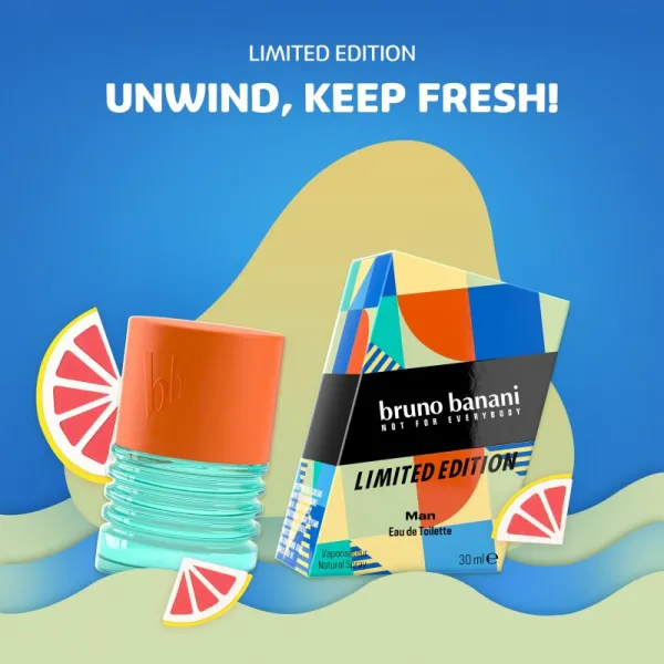 Bruno Banani men limited edition EDT 30ml 1ks