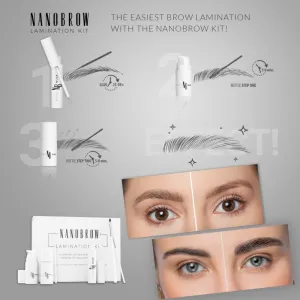 Nanobrow Lamination Kit Profesionálna súprava na lifting a lamináciu obočia