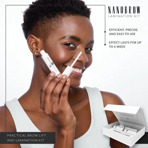 Nanobrow Lamination Kit Profesionálna súprava na lifting a lamináciu obočia