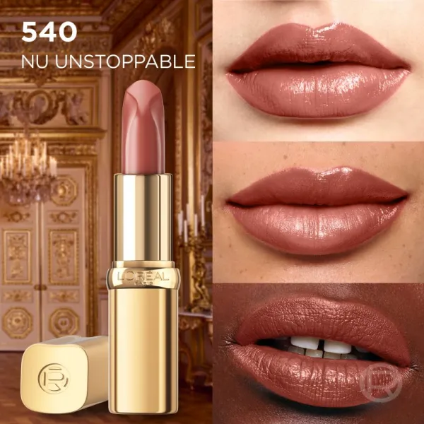 L’Oréal Paris Color Riche Free the Nudes krémový hydratačný rúž odtieň 540 NU UNSTOPPABLE 4,7 g