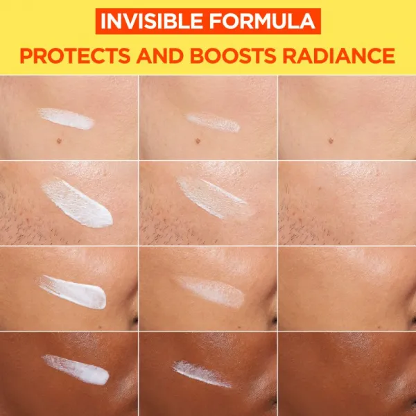 Garnier Skin Naturals Vitamin C Invisible denný rozjasňujúci UV fluid SPF 50+ 40 ml