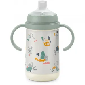 SUAVINEX - Druhá fľaša s uškami Walk 270 ml - zelená