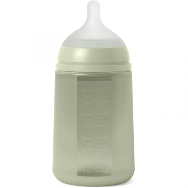 SUAVINEX - DOJČENSKÁ FĽAŠA 240 ml M COLOUR ESSENCE- zelená