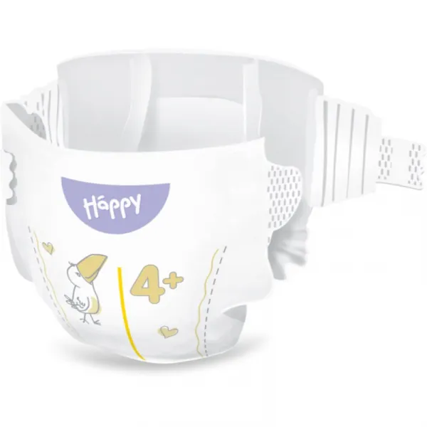 BELLA Baby Happy Soft&Delicate Size 4+ Maxi Plus jednorazové plienky 9-15 kg 40 ks
