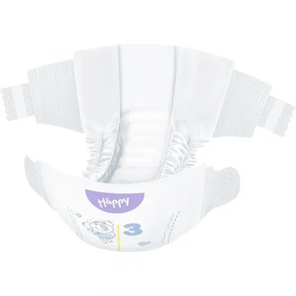 BELLA Baby Happy Soft&Delicate Size 3 MIdi jednorazové plienky 5-9 kg 70 ks