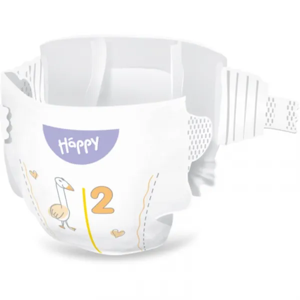 BELLA Baby Happy Soft&Delicate Size 2 Mini jednorazové plienky 3-6 kg 78 ks