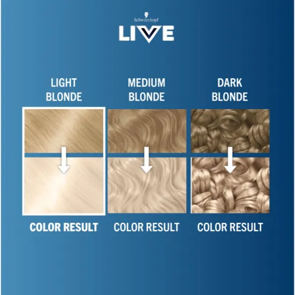 Schwarzkopf LIVE Intense Bleach odfarbovač na vlasy 00A Absolute Platinum 1 ks