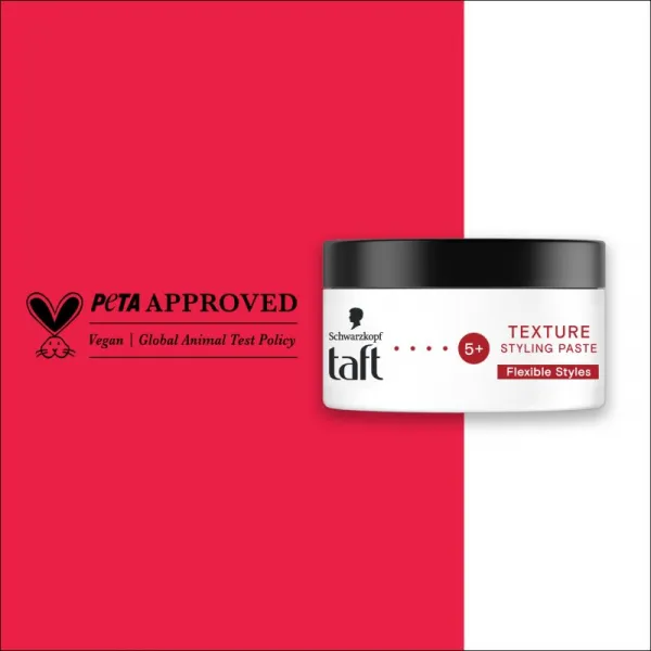 Schwarzkopf Taft Texture stylingová pasta pre flexibilné spevnenie 100 ml