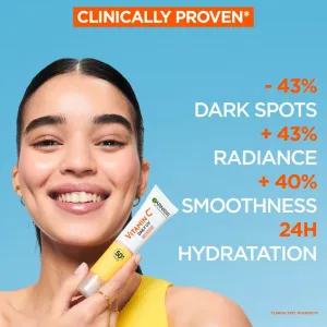 Garnier Skin Naturals Vitamin C Glow denný rozjasňujúci UV fluid SPF 50+ 40 ml