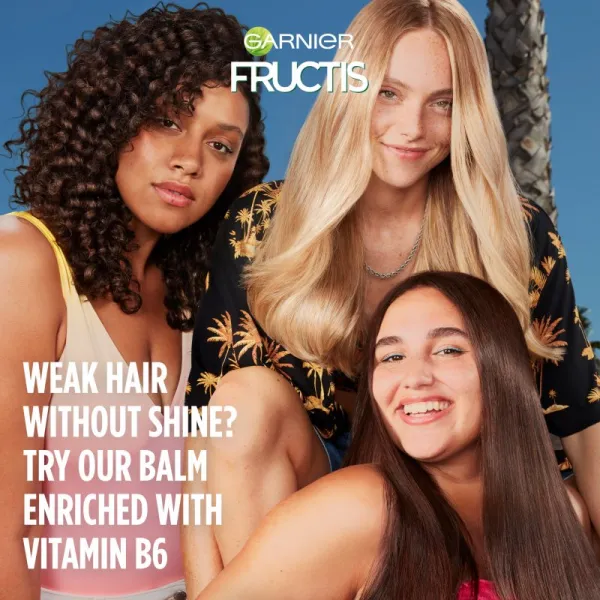 Garnier Fructis Strength & Shine posilňujúci balzám pre posilnenie a lesk vlasov 200 ml